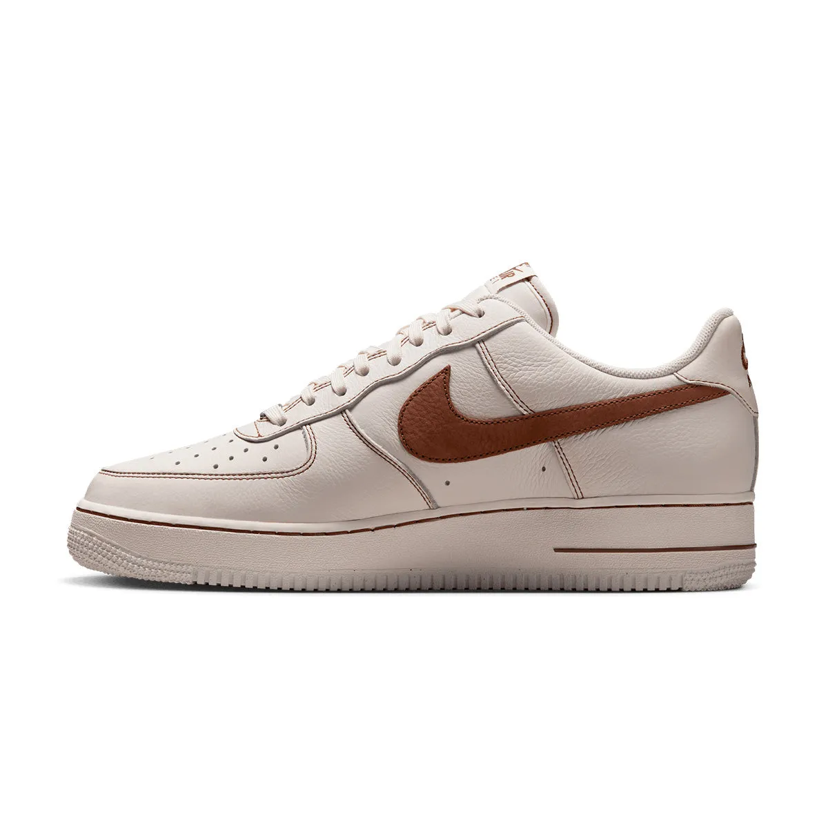 Air Force 1 '07 LV8 'Ivory Brown' Air Cushioned Heel Noise Reducing Sole