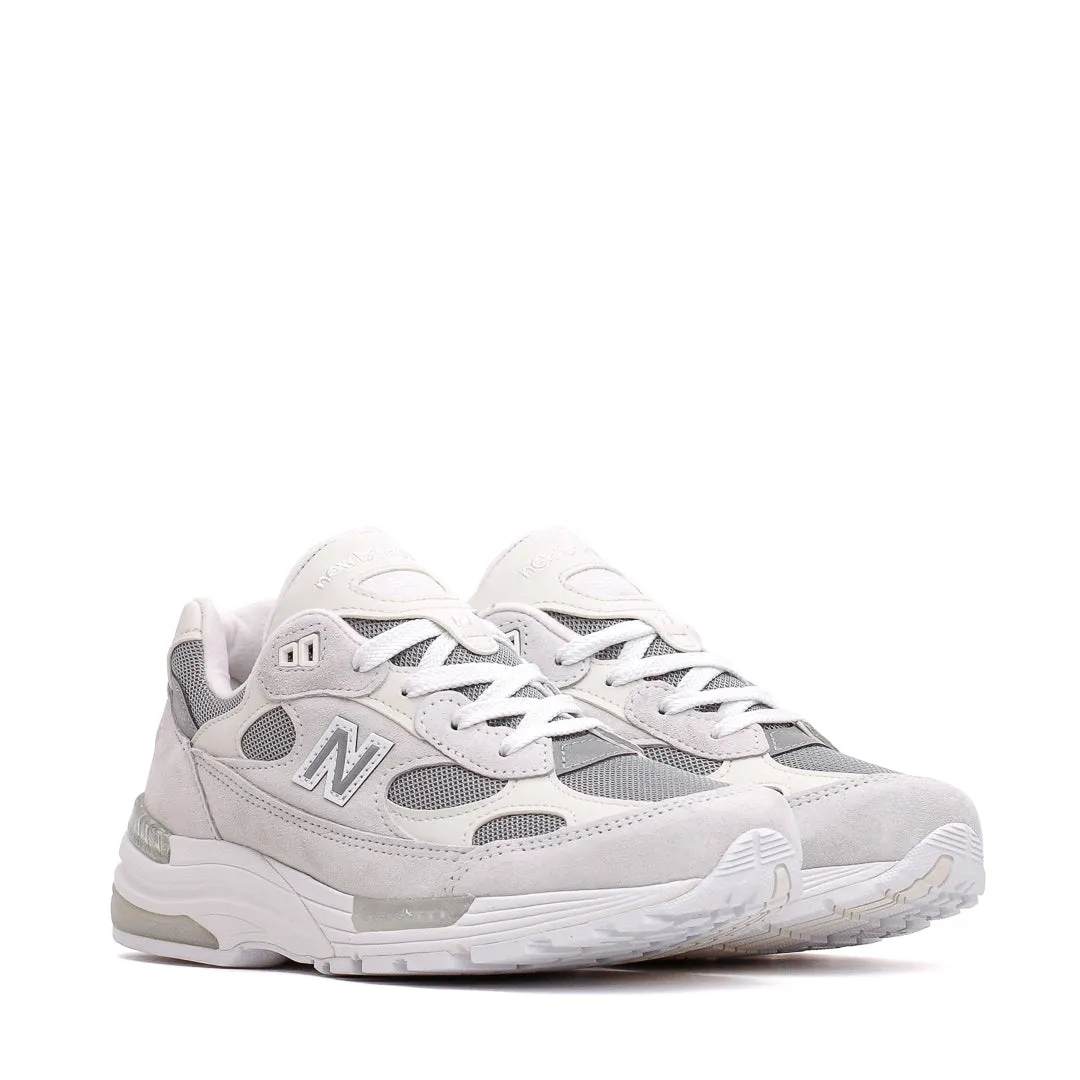 New Balance Unisex Made in USA 992 White Reflection U992NC Amateur athletes