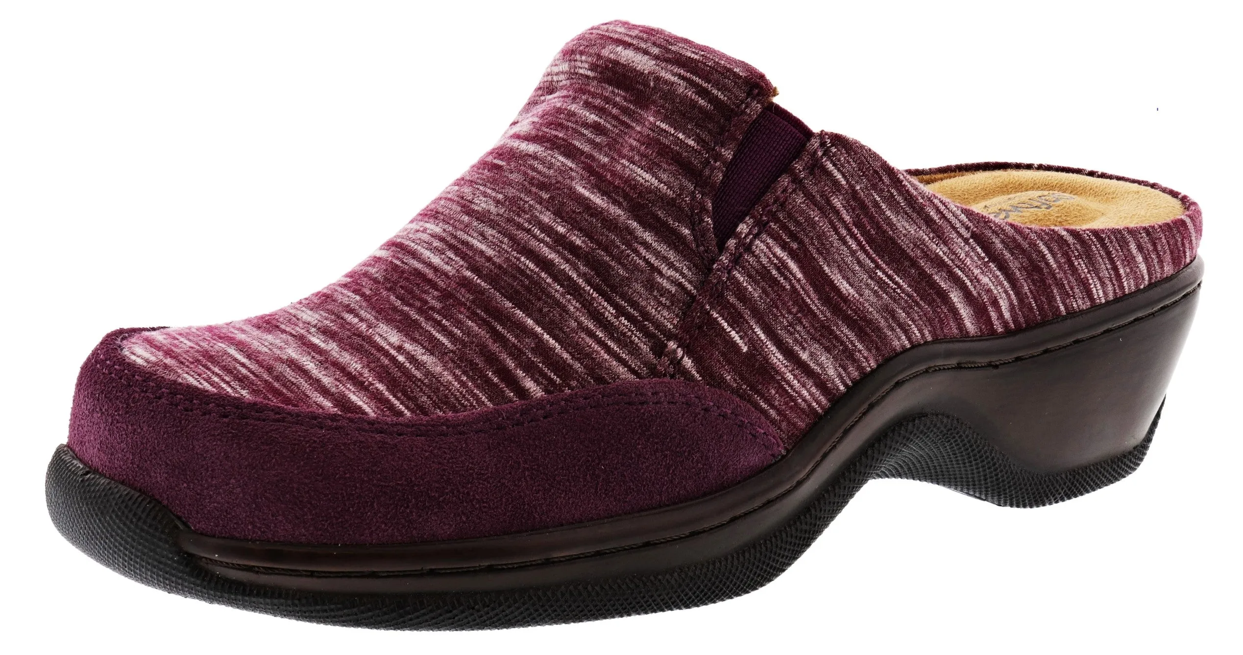 Morning Pace Softwalk Women's Wide Width Slip On Clogs