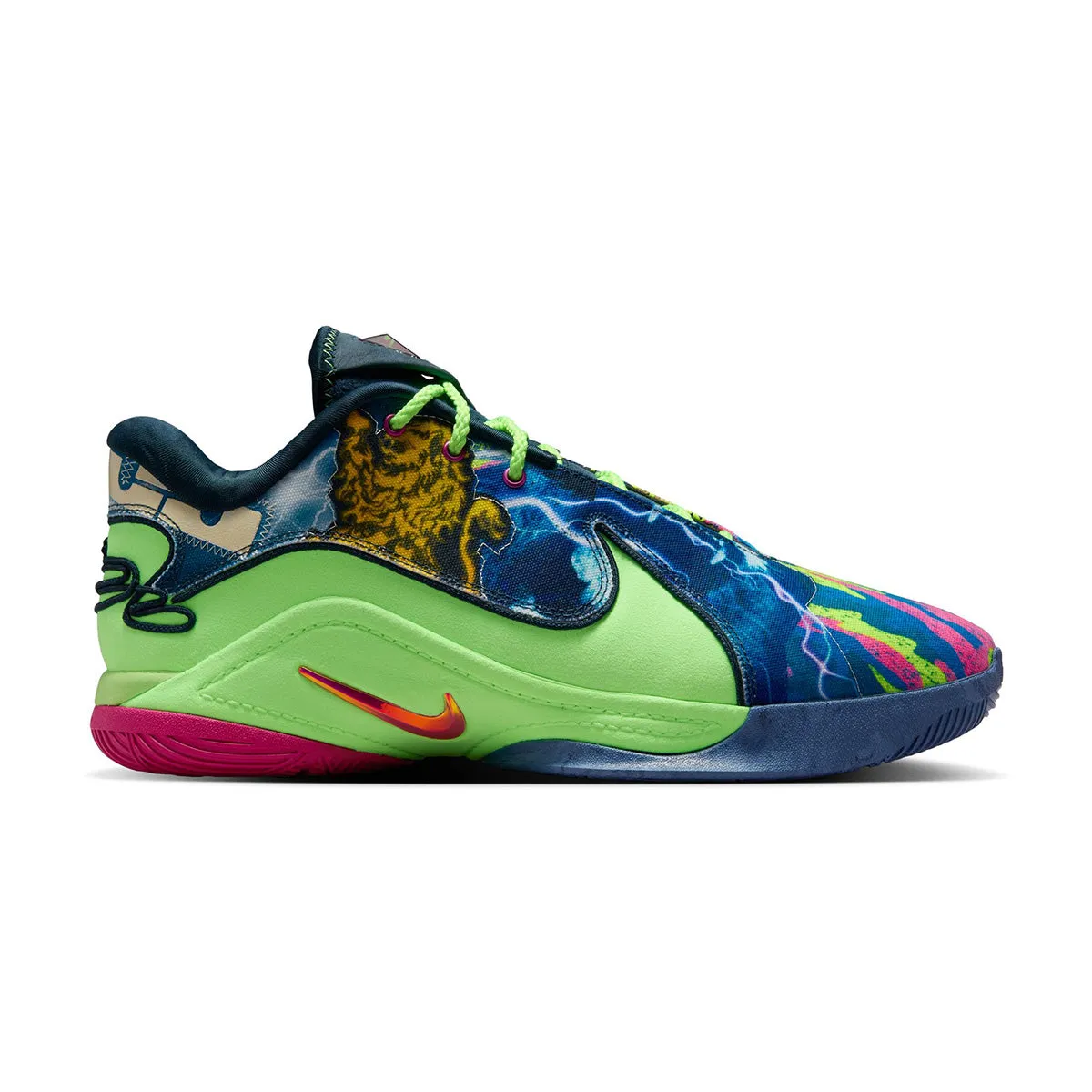 Lebron XXII BW EP 'Blustery Fireberry Ghost Green' Performance Driven Sturdy Construction