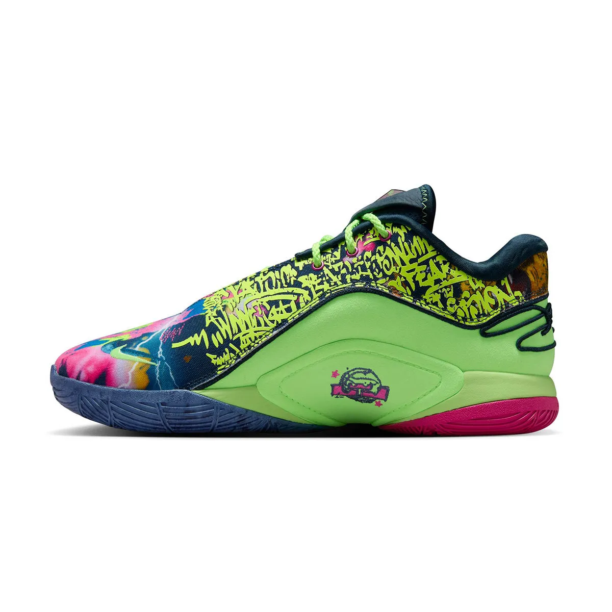 Lebron XXII BW EP 'Blustery Fireberry Ghost Green' Flexible structure