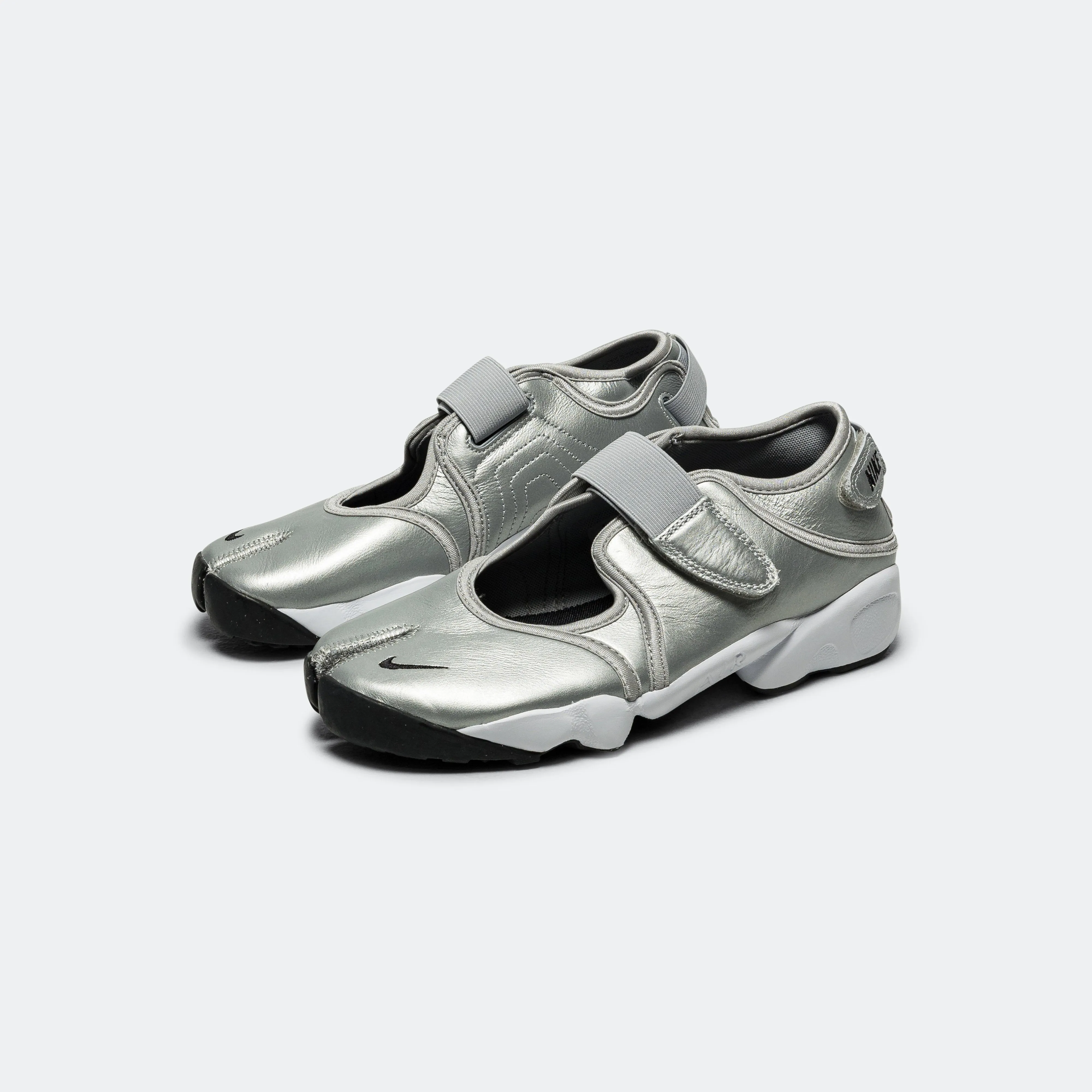 Road Tested Adaptive Fit System Womens Air Rift - Metallic Silver/Sail-Black
