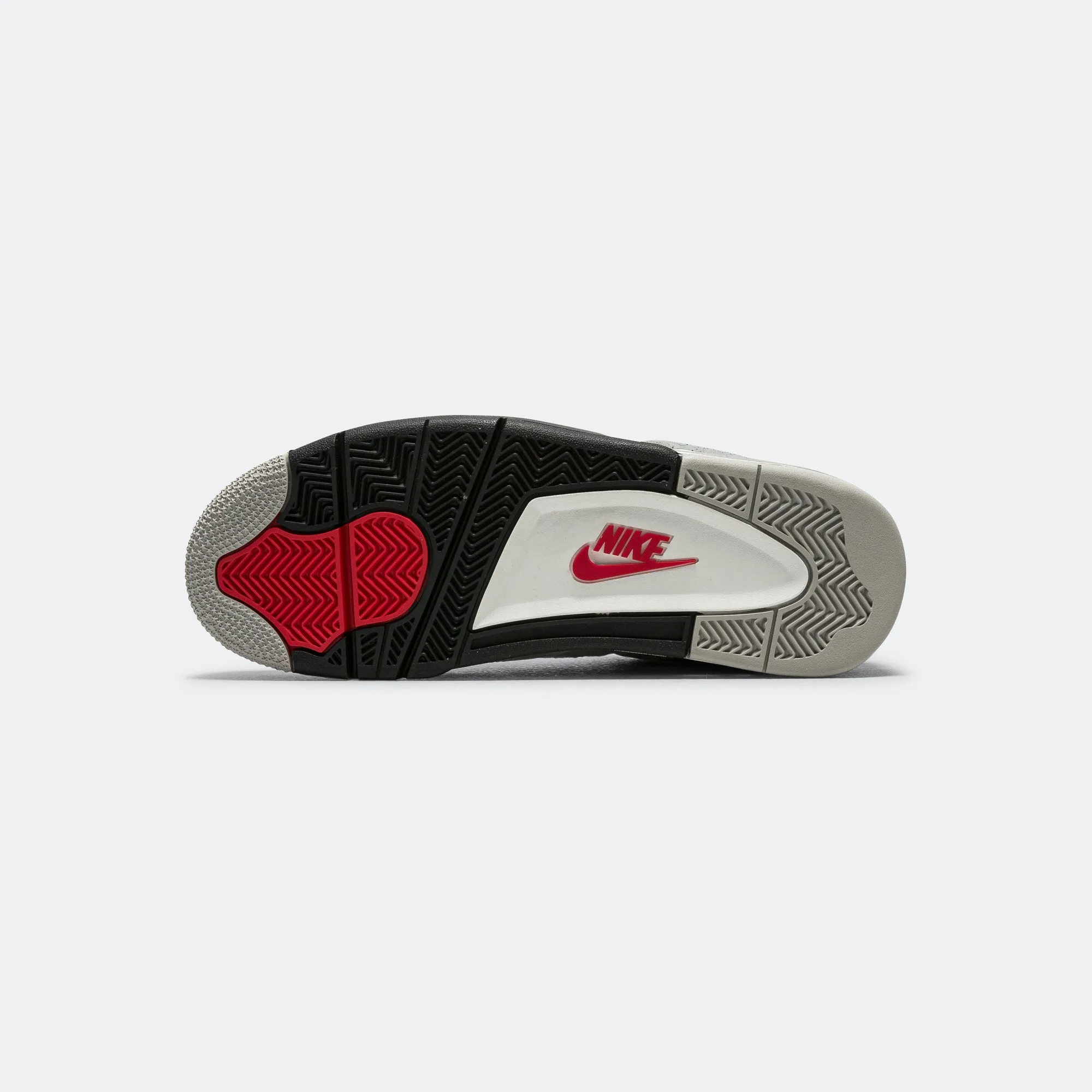 Pavement Walk Air Jordan 4 Retro - Summit White/Fire Red-Tech Grey-Black