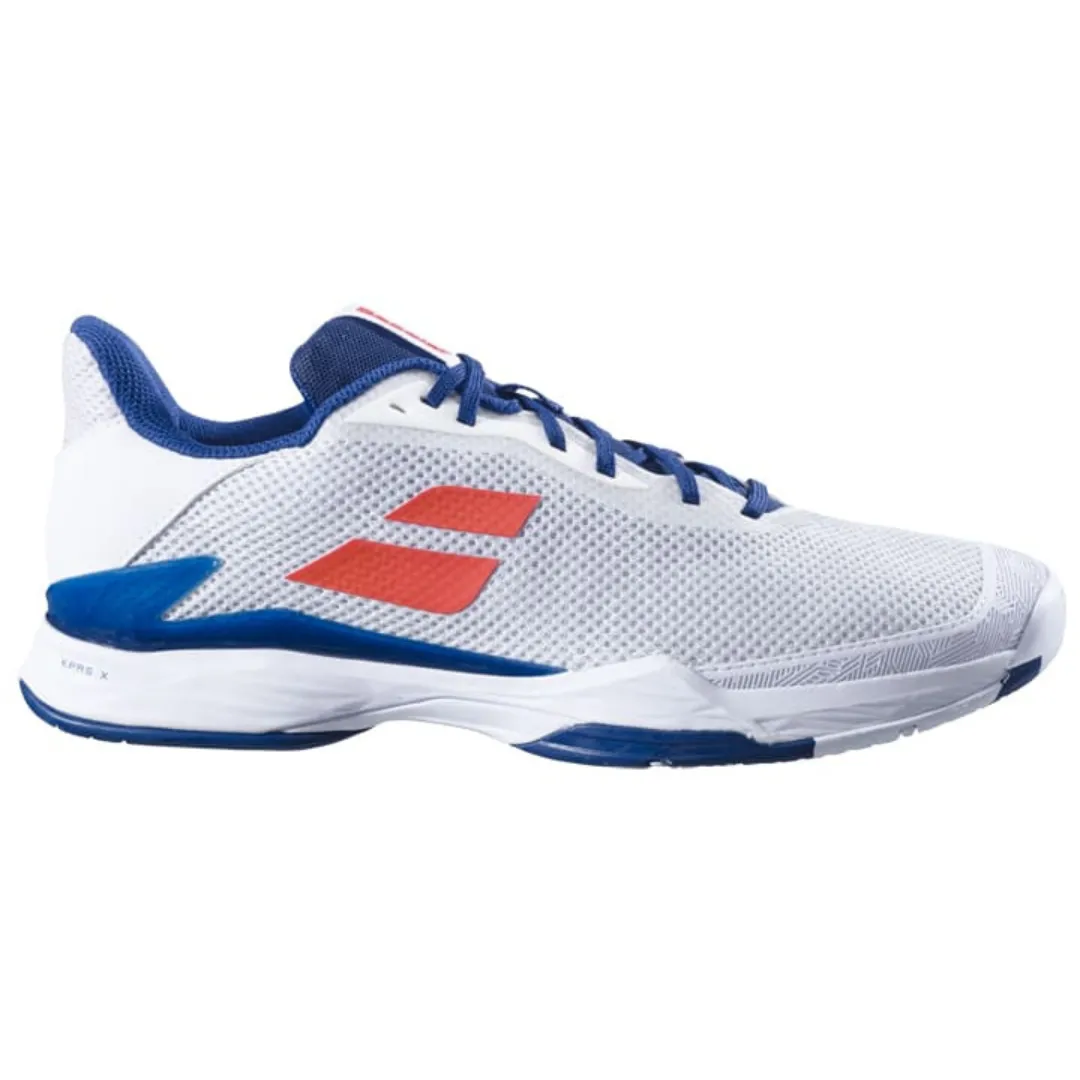 Outdoor Fitness Babolat Jet Tere White/Estate Blue All Court Men Tennis Shoes