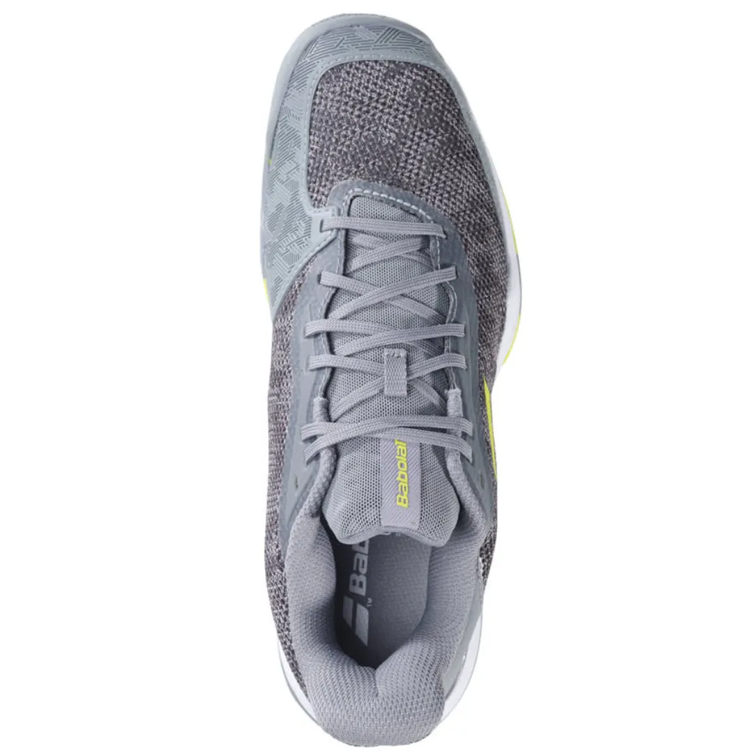 Health Seekers Babolat Jet Tere Clay Men Tennis Shoes - Grey/Aero