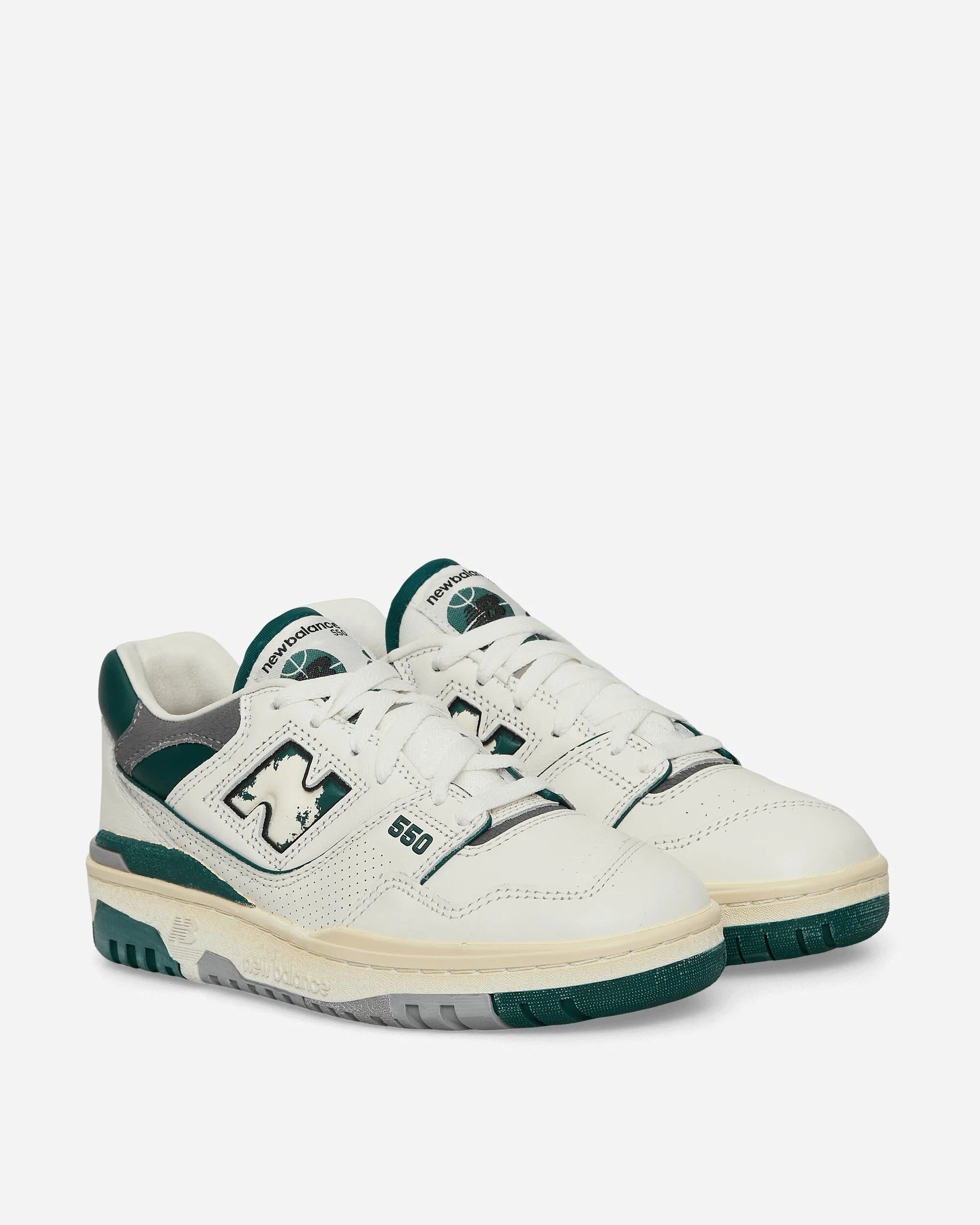 Leisure Comfort Light Sole 550 Sneakers Sea Salt / Midnight Green