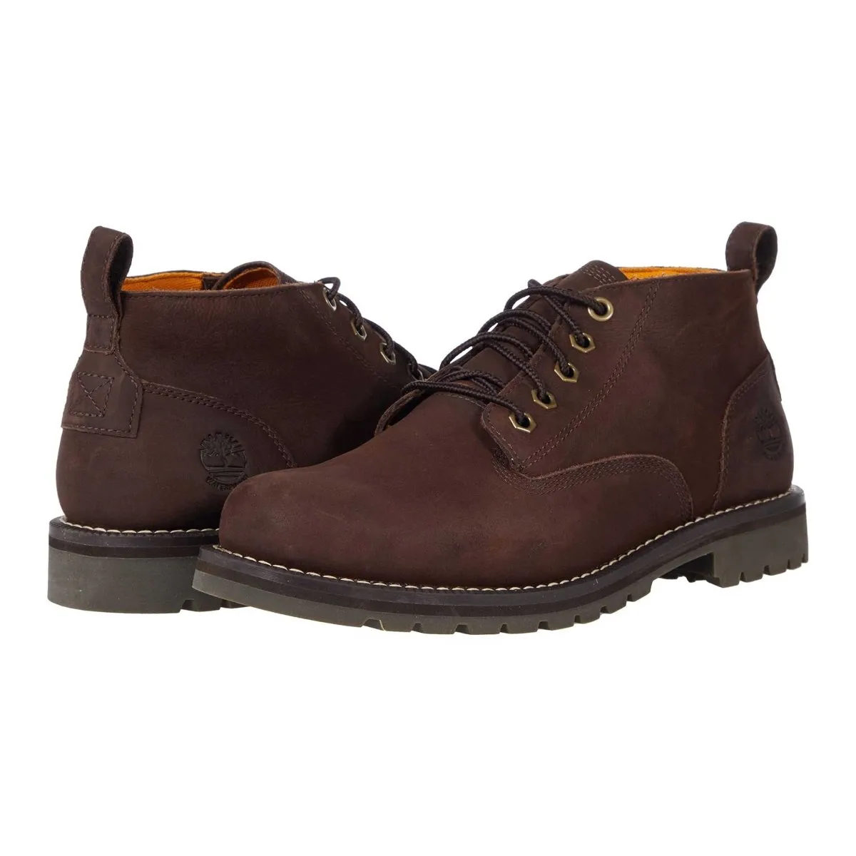 Peak Jog Comfy Walk Timberland Men's Redwood Falls Chukka Dark Brown Waterproof