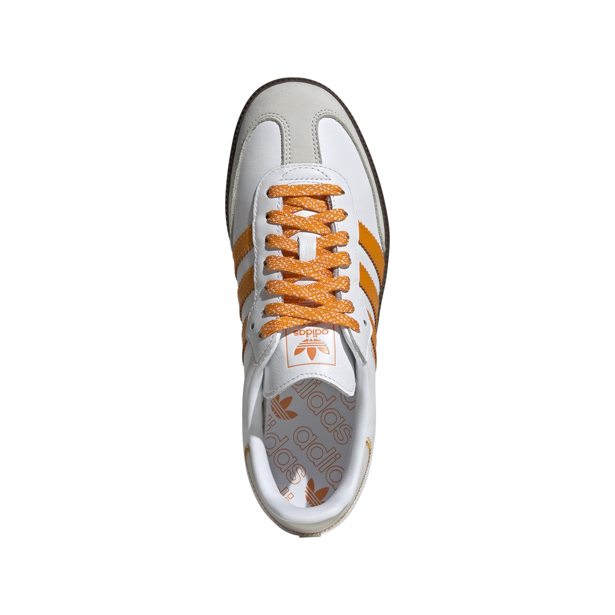 Wmns Samba OG 'White Equipment Orange' Platform Style Chic Form