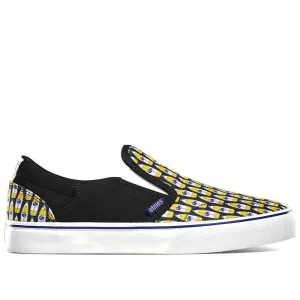 Clean Shape Wide Step Etnies Marana Slip - Black/White/Gum