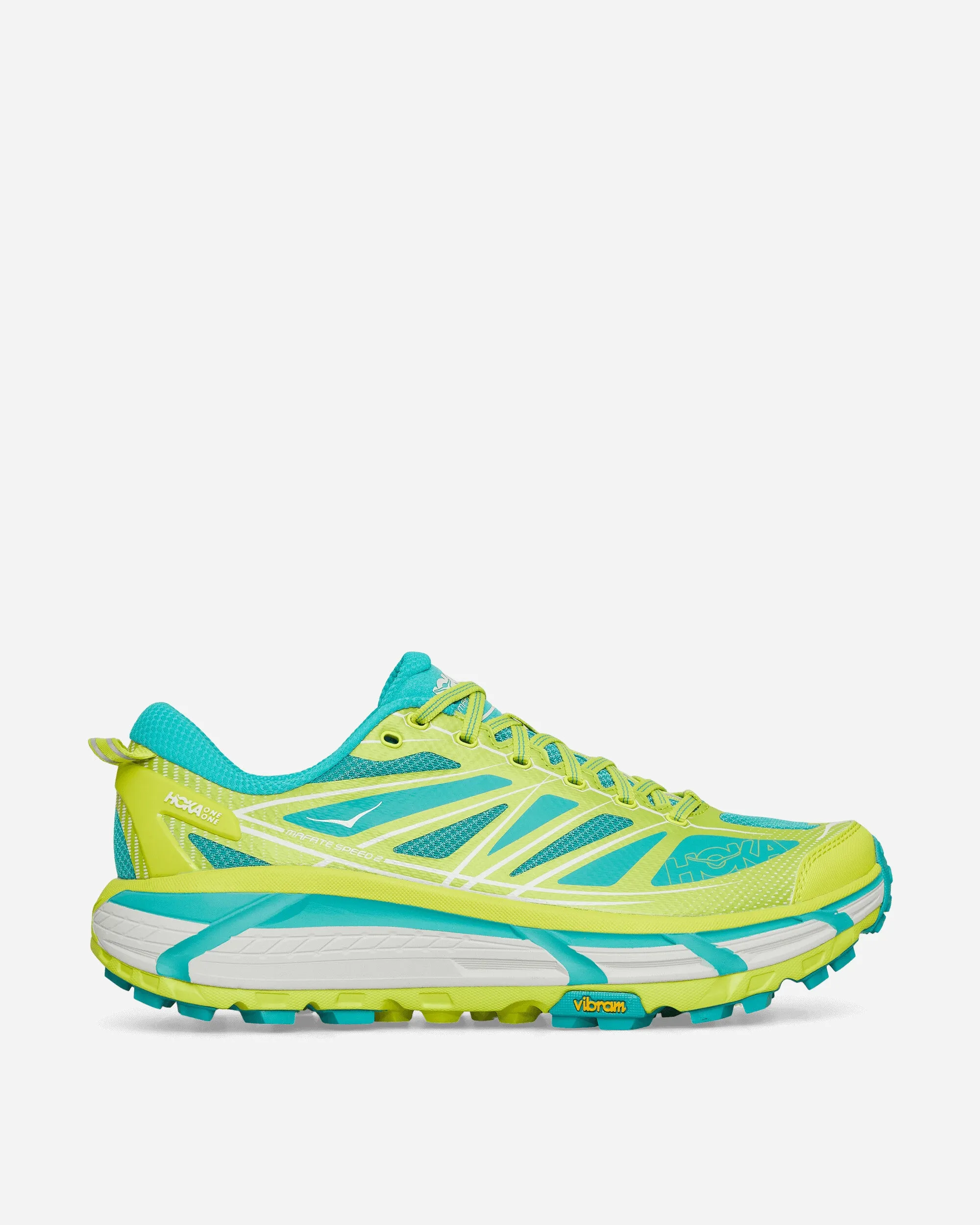 Midday Step Mafate Speed 2 Sneakers Hoka Citrus / Electric Aqua