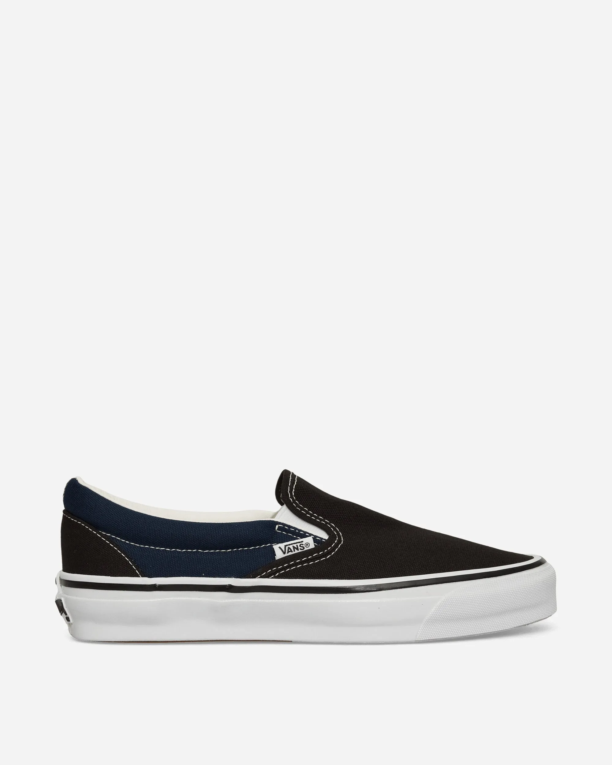 Engineered Garments Slip-On 98 Sneakers Black / Blue Planet Run