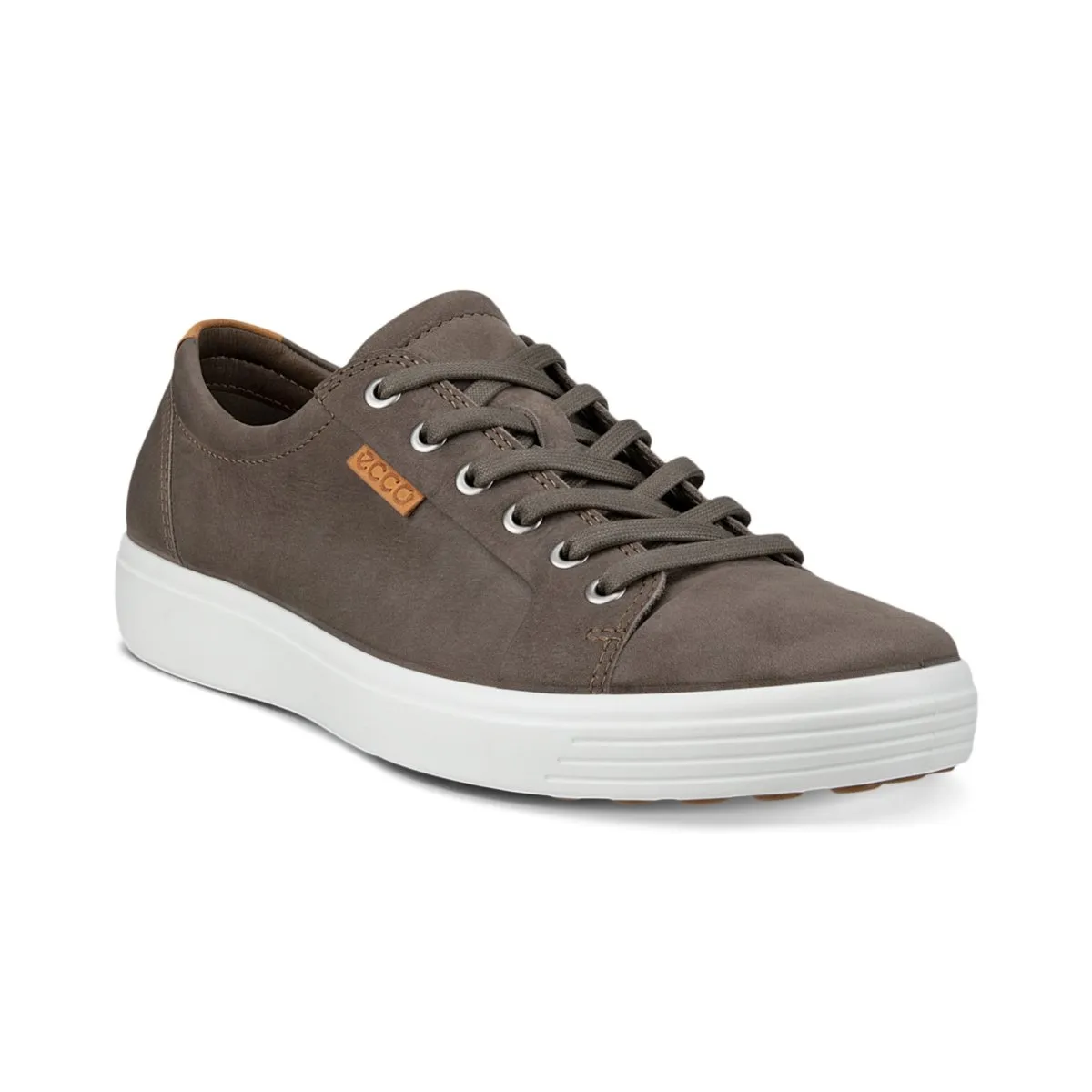 Ecco Men's Soft 7 Sneaker Grey Nubuck Flower Hike