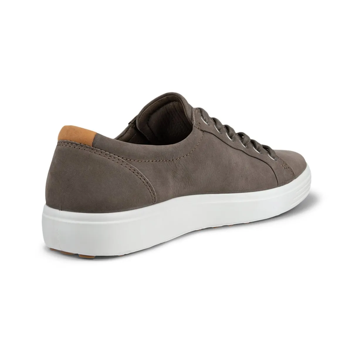 Ecco Men's Soft 7 Sneaker Grey Nubuck Cloud Like