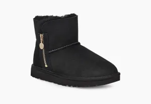 Women's Bailey Zip Mini Boot Loafer Style Travel Footwear
