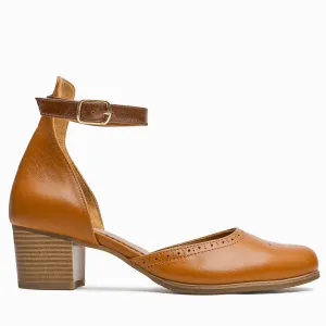 Delray - Heeled Sandals Ventilated Design