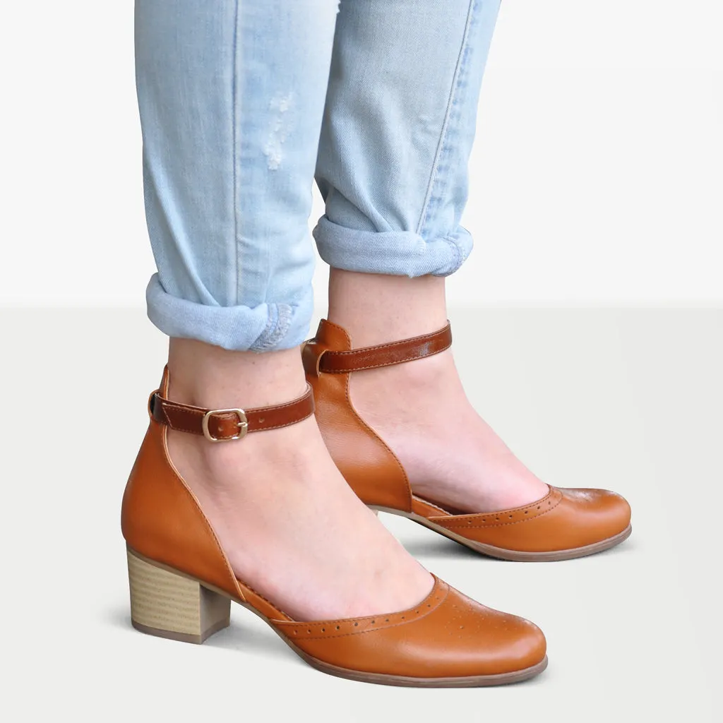 Delray - Heeled Sandals Sharp Style Effortless Everyday Fit