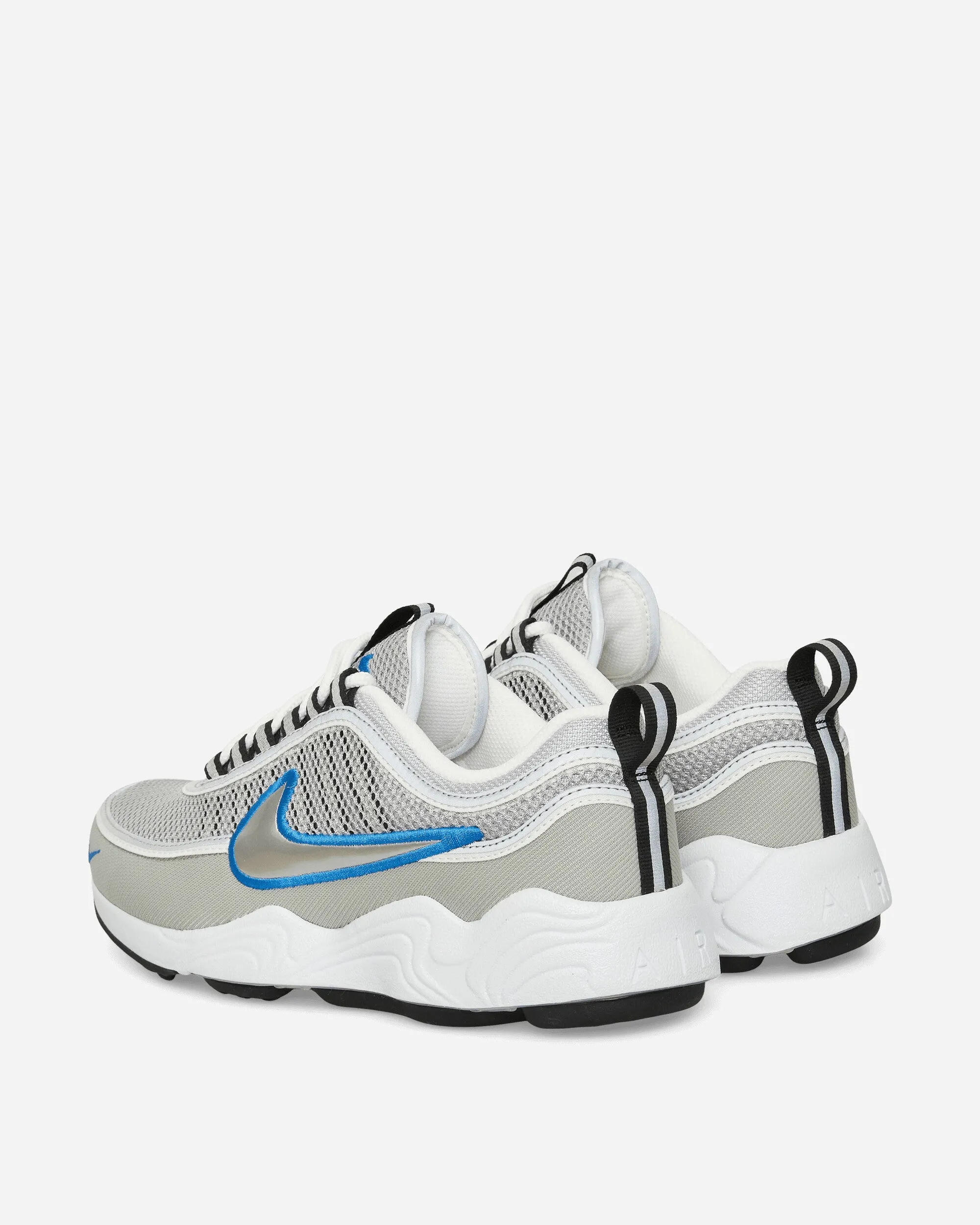 Slip Off Air Zoom Spiridon Sneakers Metallic Silver / Signal Blue