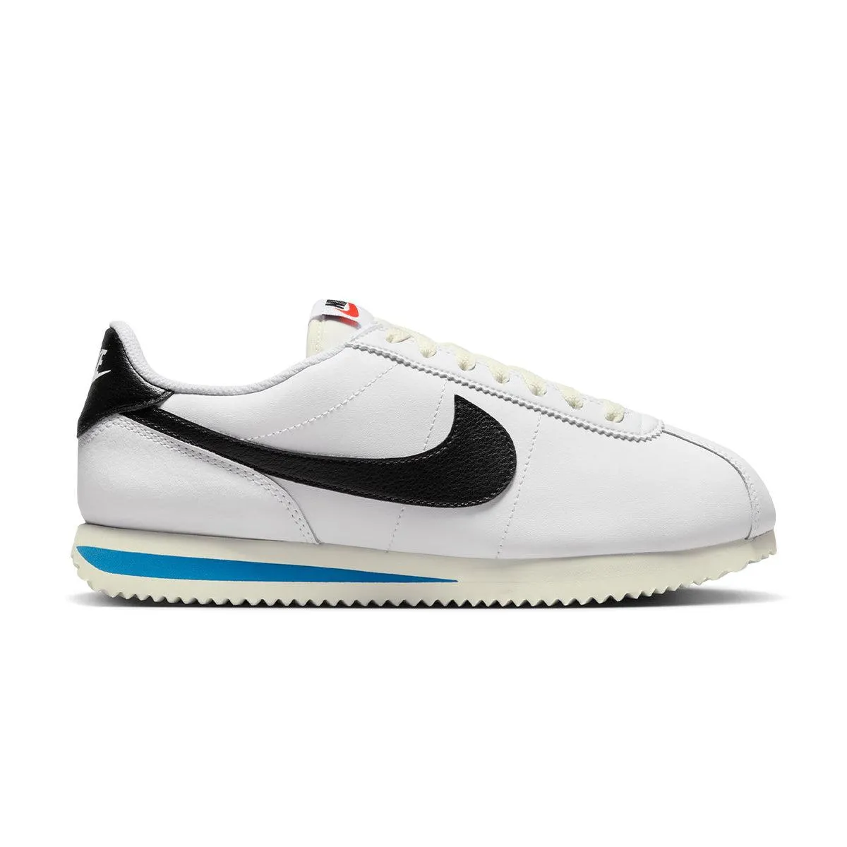 Wmns Cortez 'White Black Light Photo Blue' mules Clean Silhouette