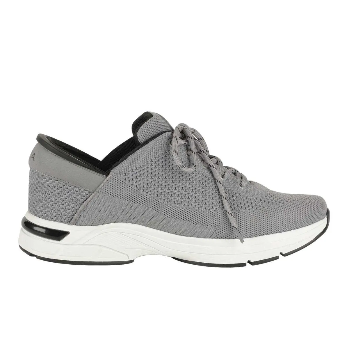 Zeba Men's Stone Grey Fabric Slip On City Mood