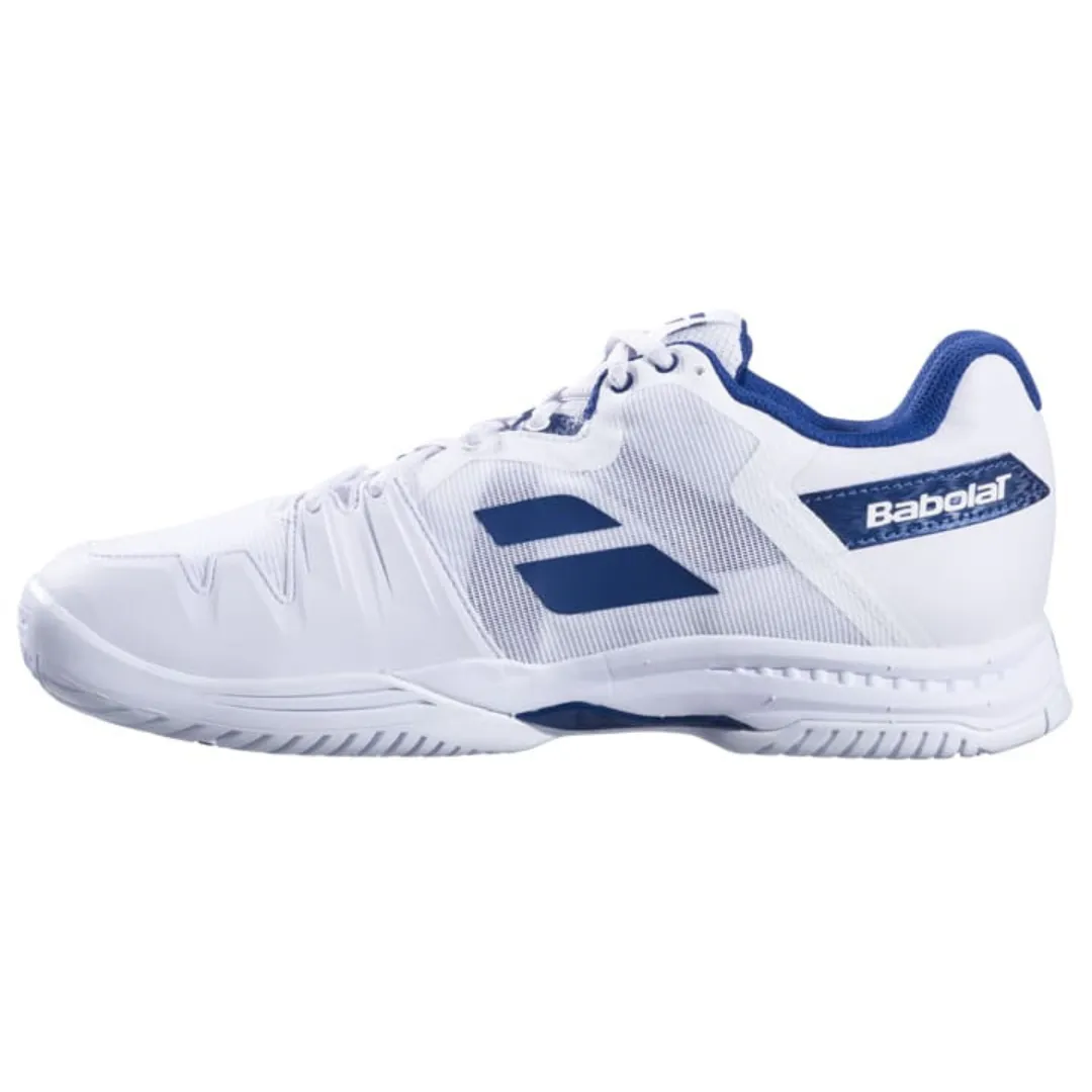 Babolat SFX3 All Court Men Tennis Shoes - White/Navy Lightweight