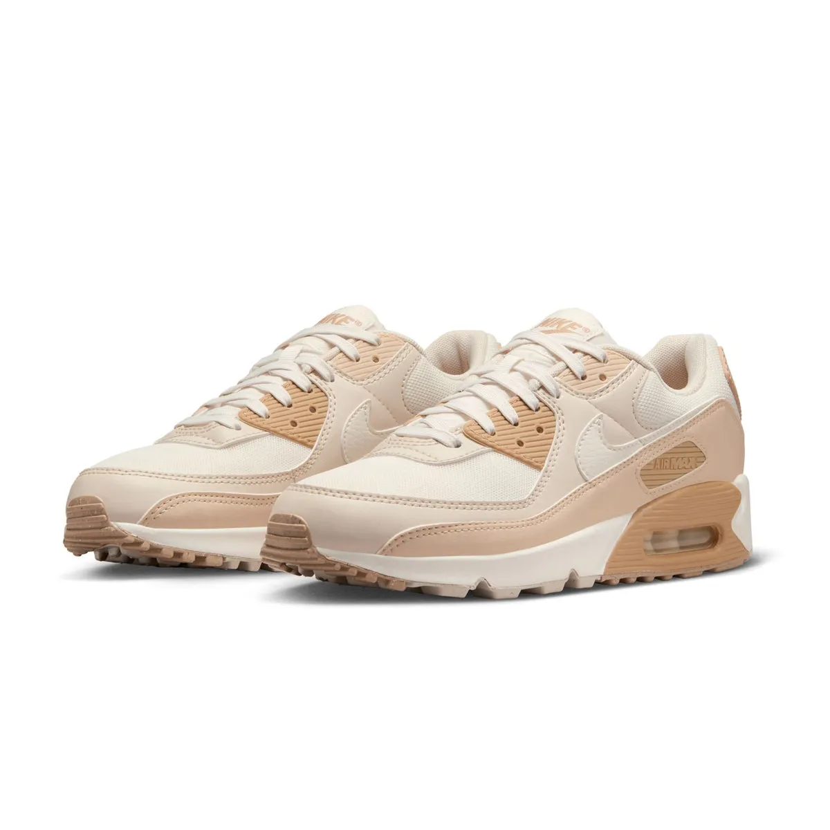 Wmns Air Max 90 'Tan Coconut Milk' Dad Style