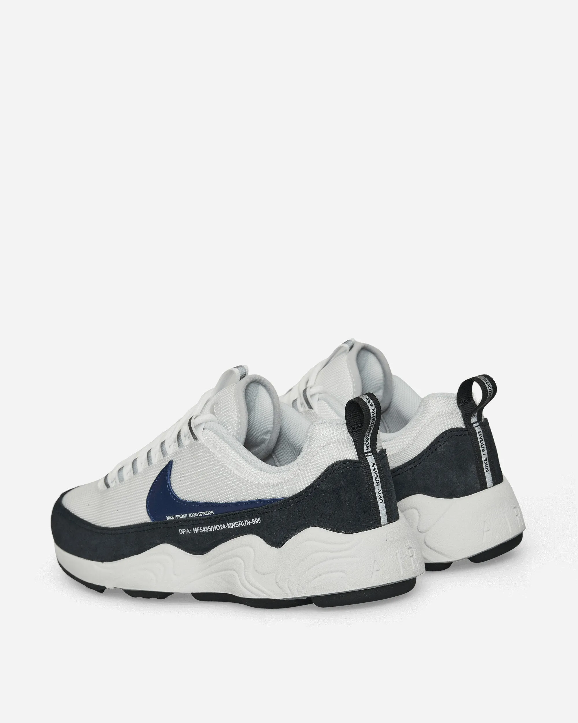 Neutral Wear FRGMT Air Zoom Spiridon Sneakers White / Blue Void