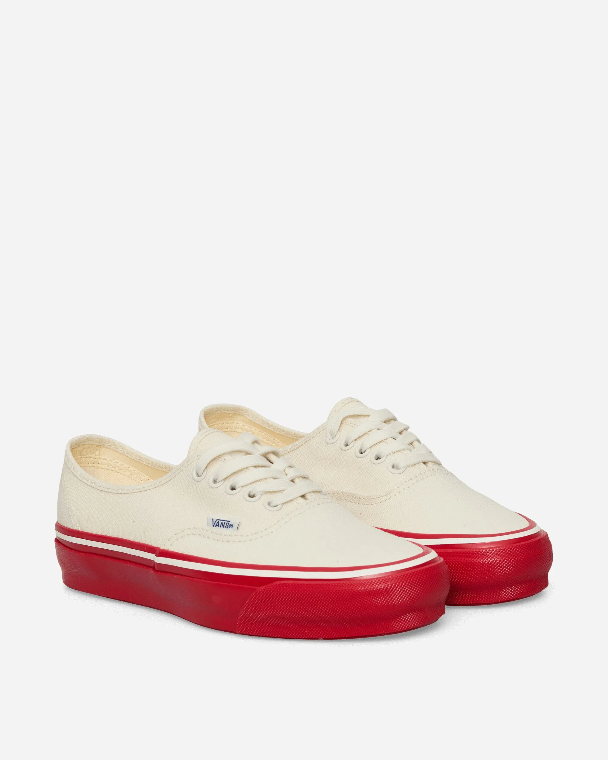 Premium Authentic 44 Duck Canvas Sneakers White / Red Comfortable Walk