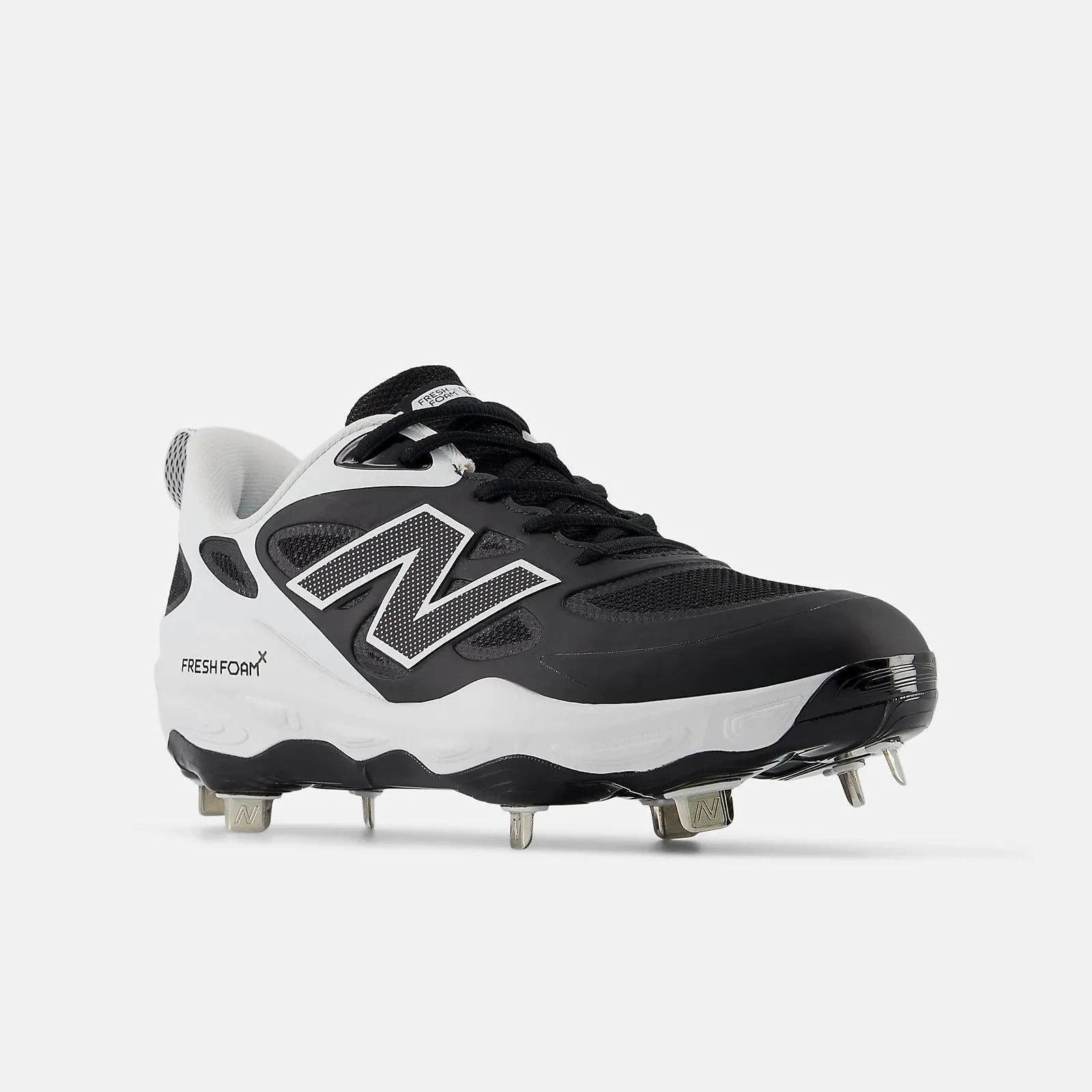 New Balance Women's Fresh Foam X Velo v4 Metal Fastpitch Softball Cleats - Black SMVELOK4 Comfortable Arch Support Comfortable ankle