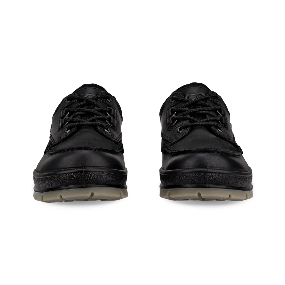 Ecco Men's Track 25 Low Gore-Tex Black Nubuck Fashionable Comfort Comfort sole
