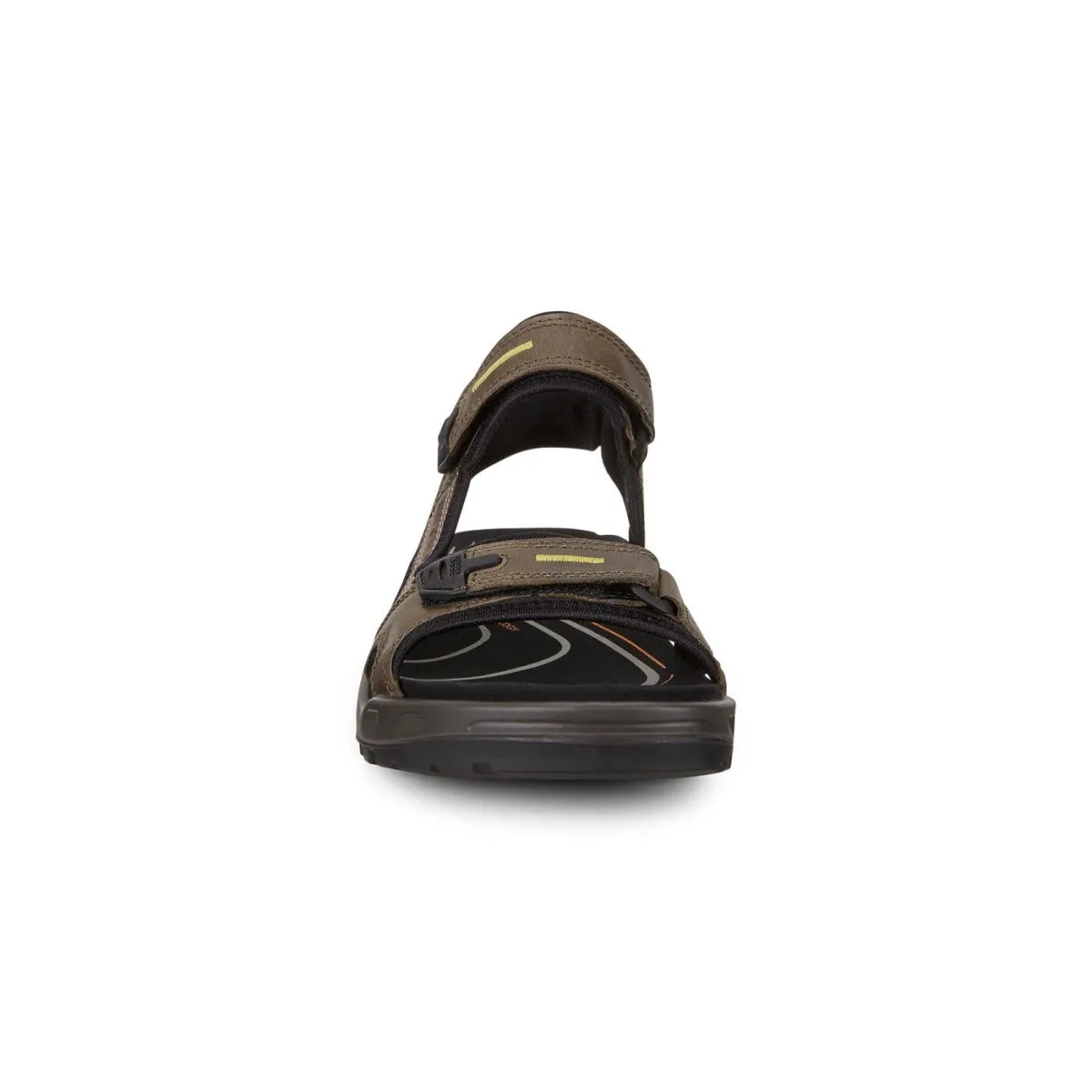 Ecco Men's Yucatan Tarmac/Moon Rock Leather buckle