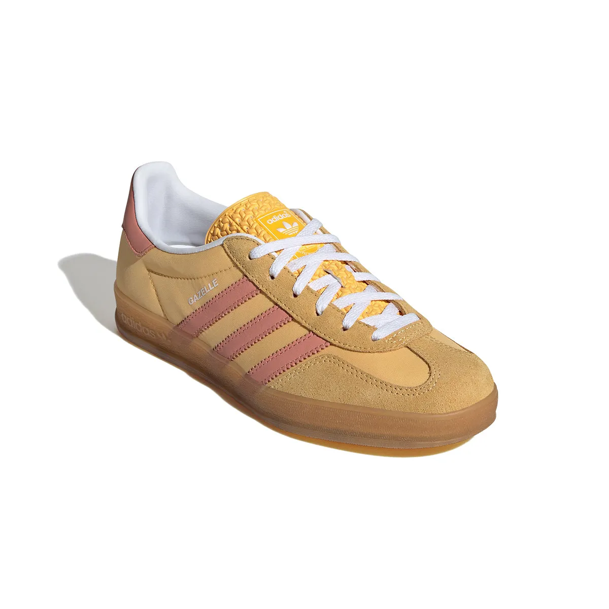 Drive Ease Wmns Gazelle Indoor 'Yellow Pink'