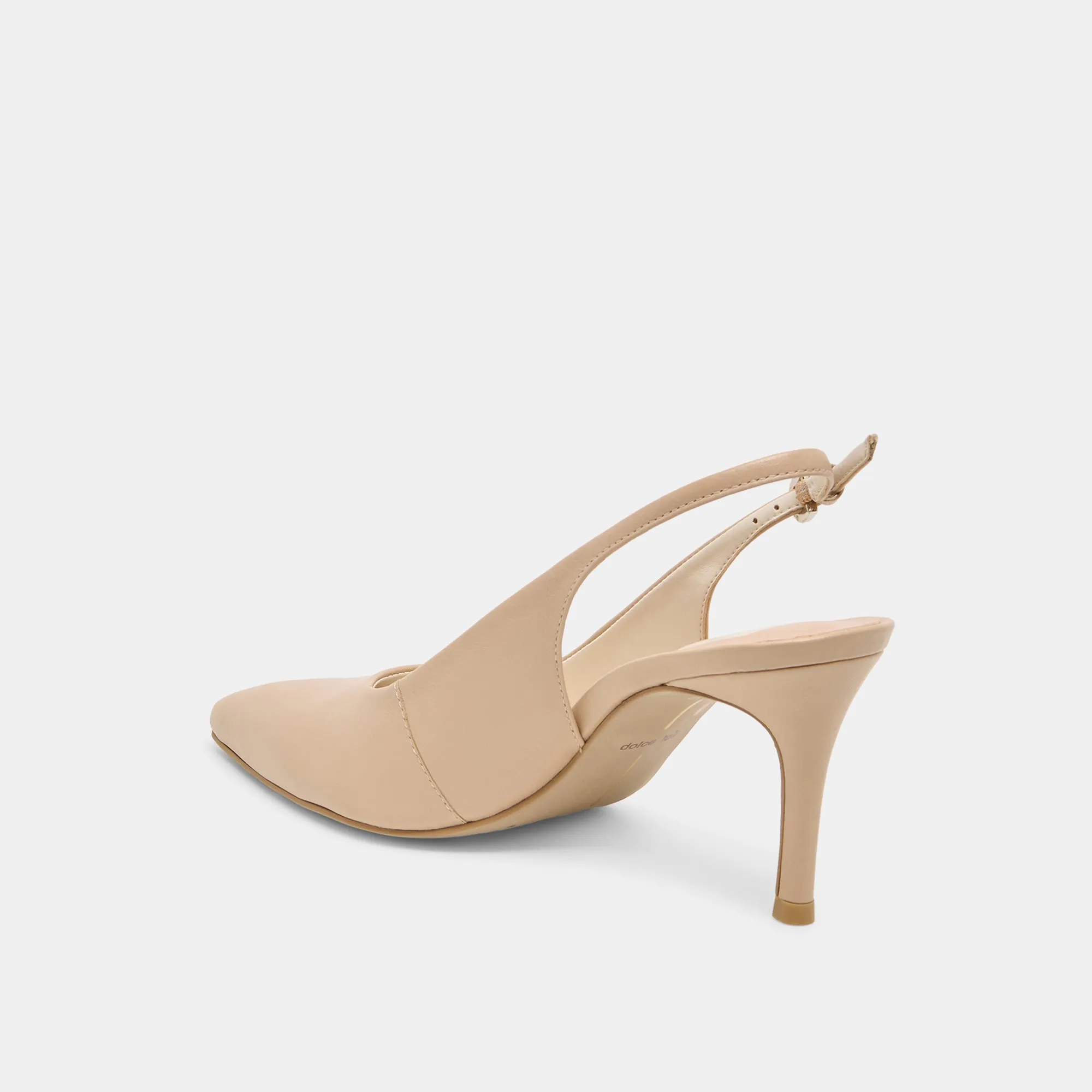 ELASI HEELS BEIGE CRINKLE PATENT Glamorous Heels Summer Footwear