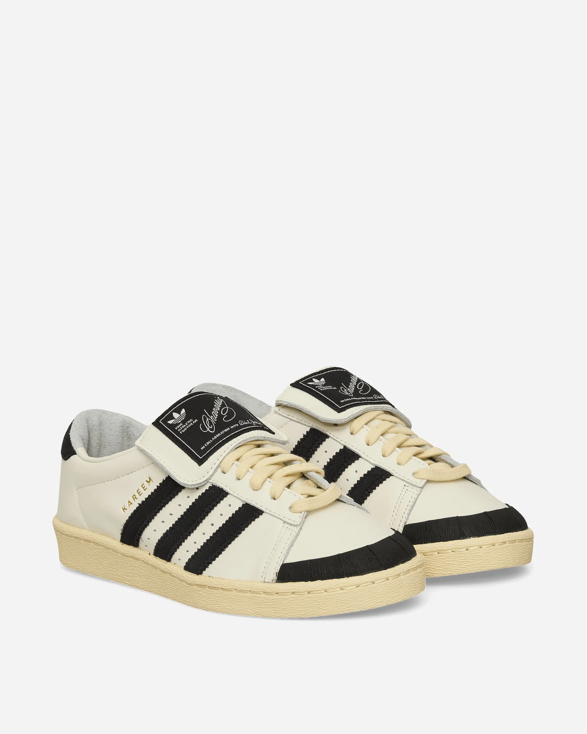 Willy Chavarria Jabbar Low Sneakers Off White / Core Black Subtle Detail