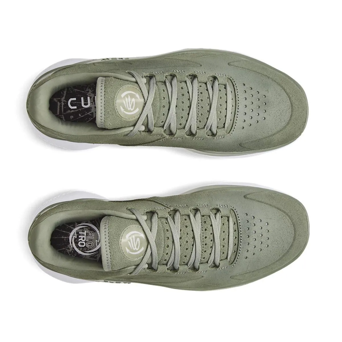   Bruce Lee Curry 1 Low FloTro Lux 'Earth' Multi Directional Flex Grooves Ventilated Insole