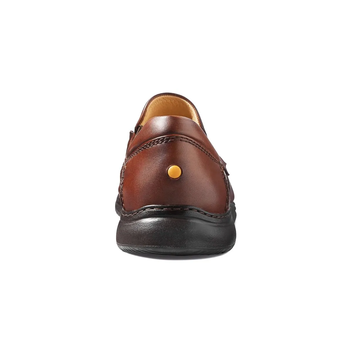 Snow Jog Samuel Hubbard Men's Featherlight Olema Loafer Antique Brown Leather