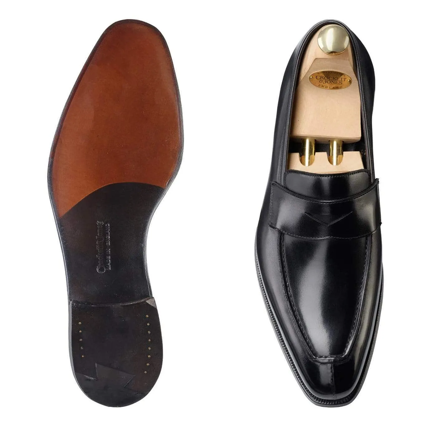 Bury 2 Black Calf Power Lane Walk Smooth