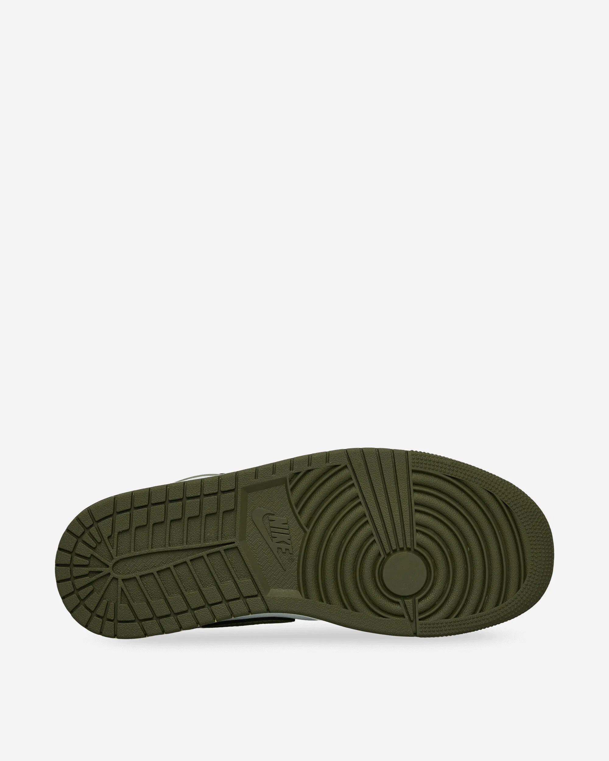 Non-slip Fit ArchSupport Air Jordan 1 Low Sneakers Black / Medium Olive