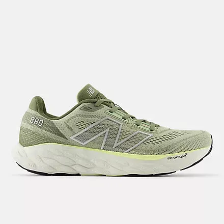 New Balance Men's 880v14 (Olive Green) SALE! Leather Shine
