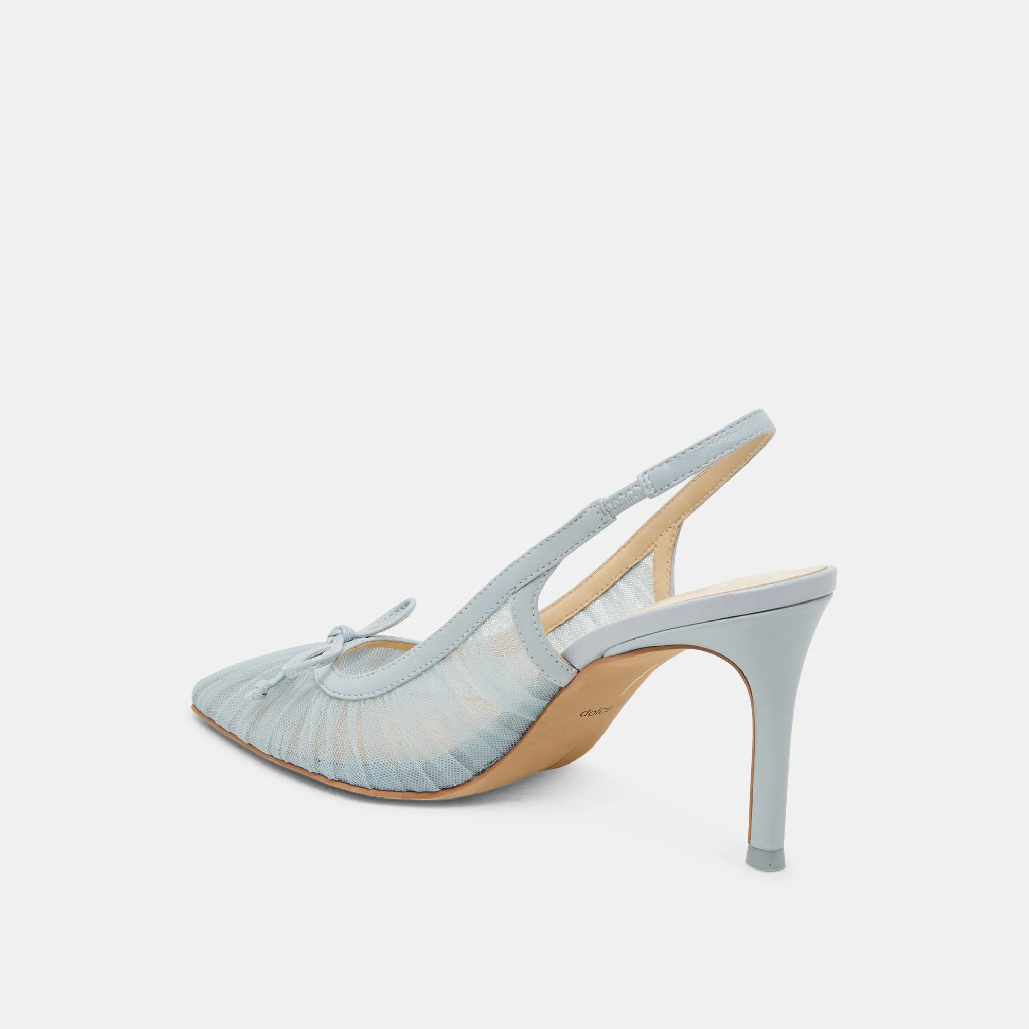YELA HEELS LIGHT BLUE TULLE High Top Style