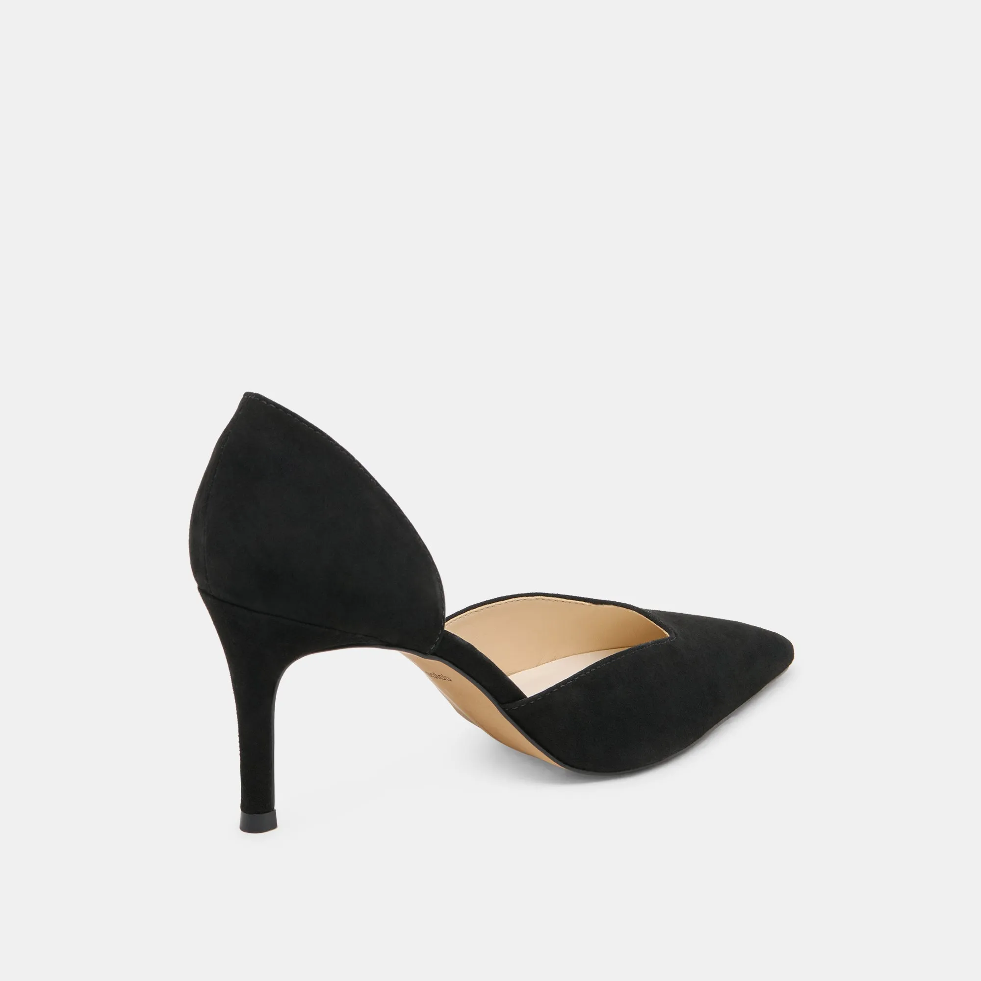 Glittery Pumps ELOY HEELS ONYX SUEDE