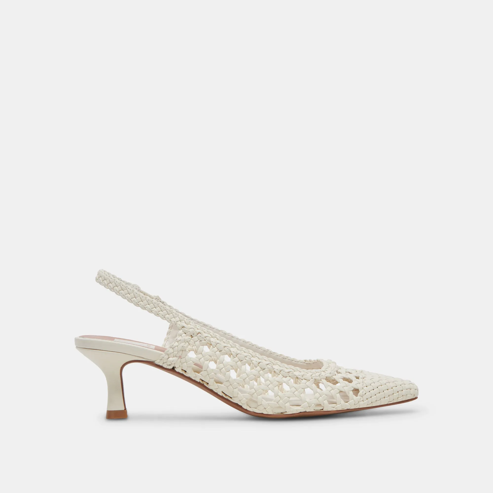 Customizable Fit High Heel OLYMPA HEELS WHITE STELLA
