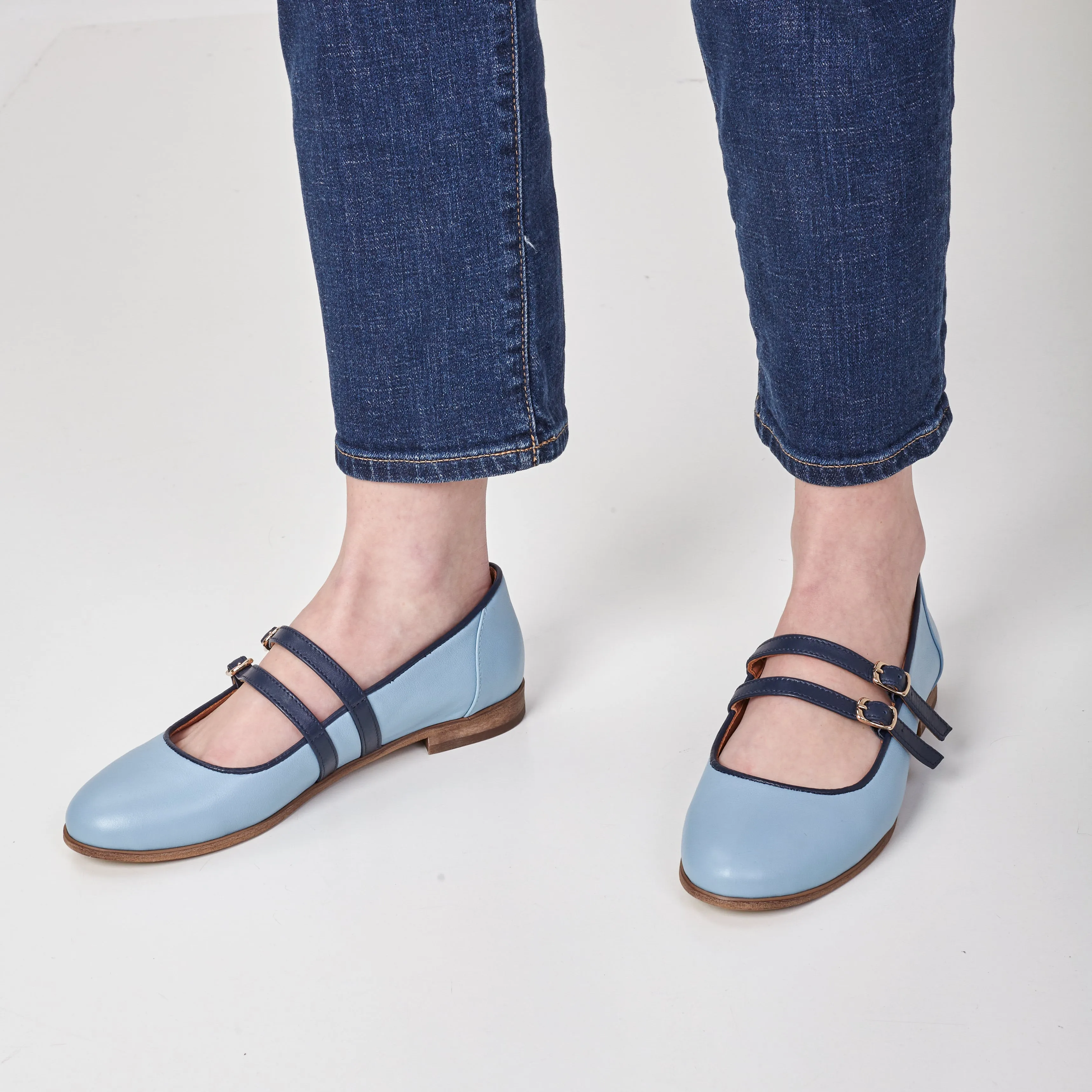 Emily - Mary Jane Flats fundamental casual dancers' footwear