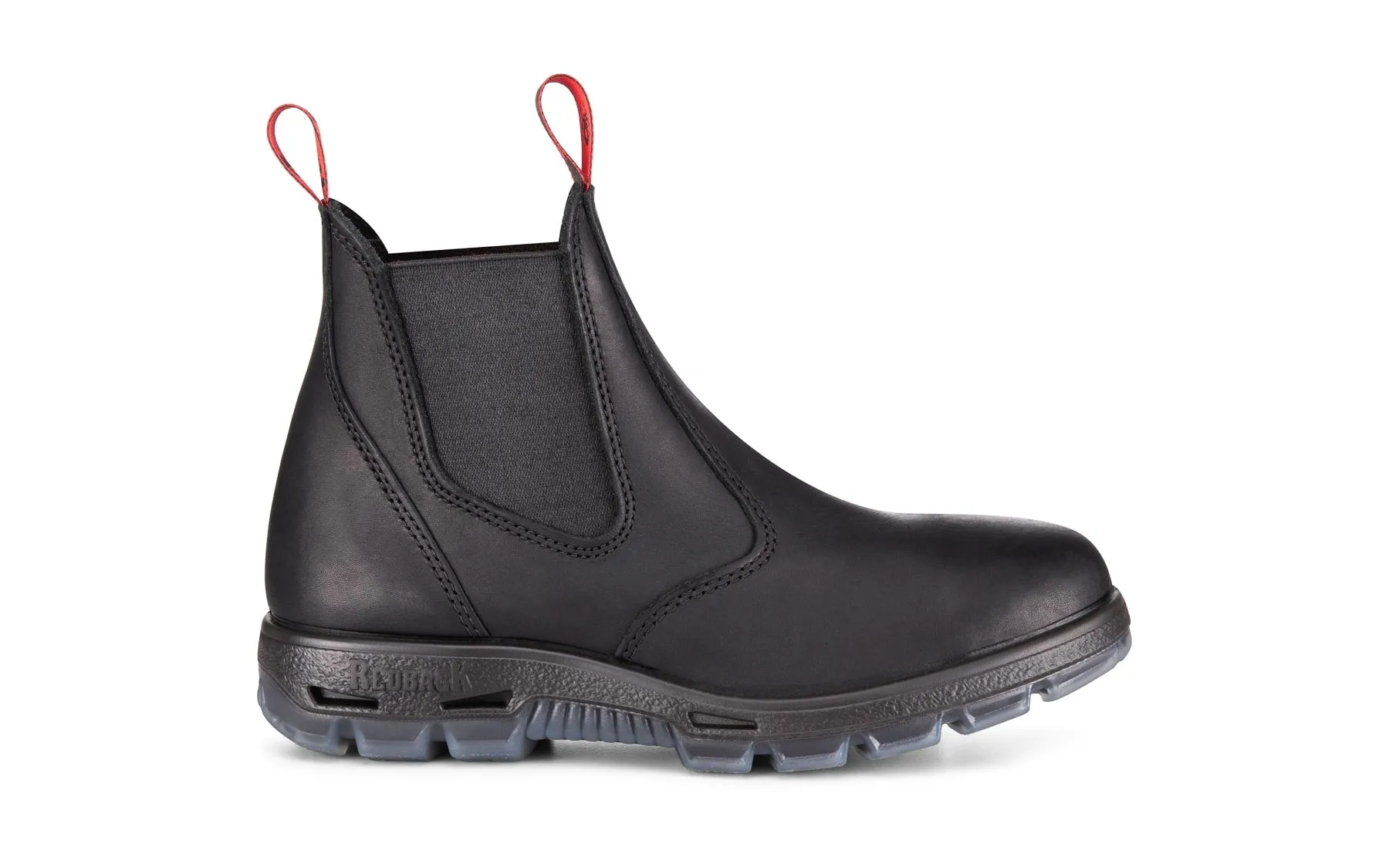 Anti-Friction RedBack Bobcat Black Casual Boots - UBBK