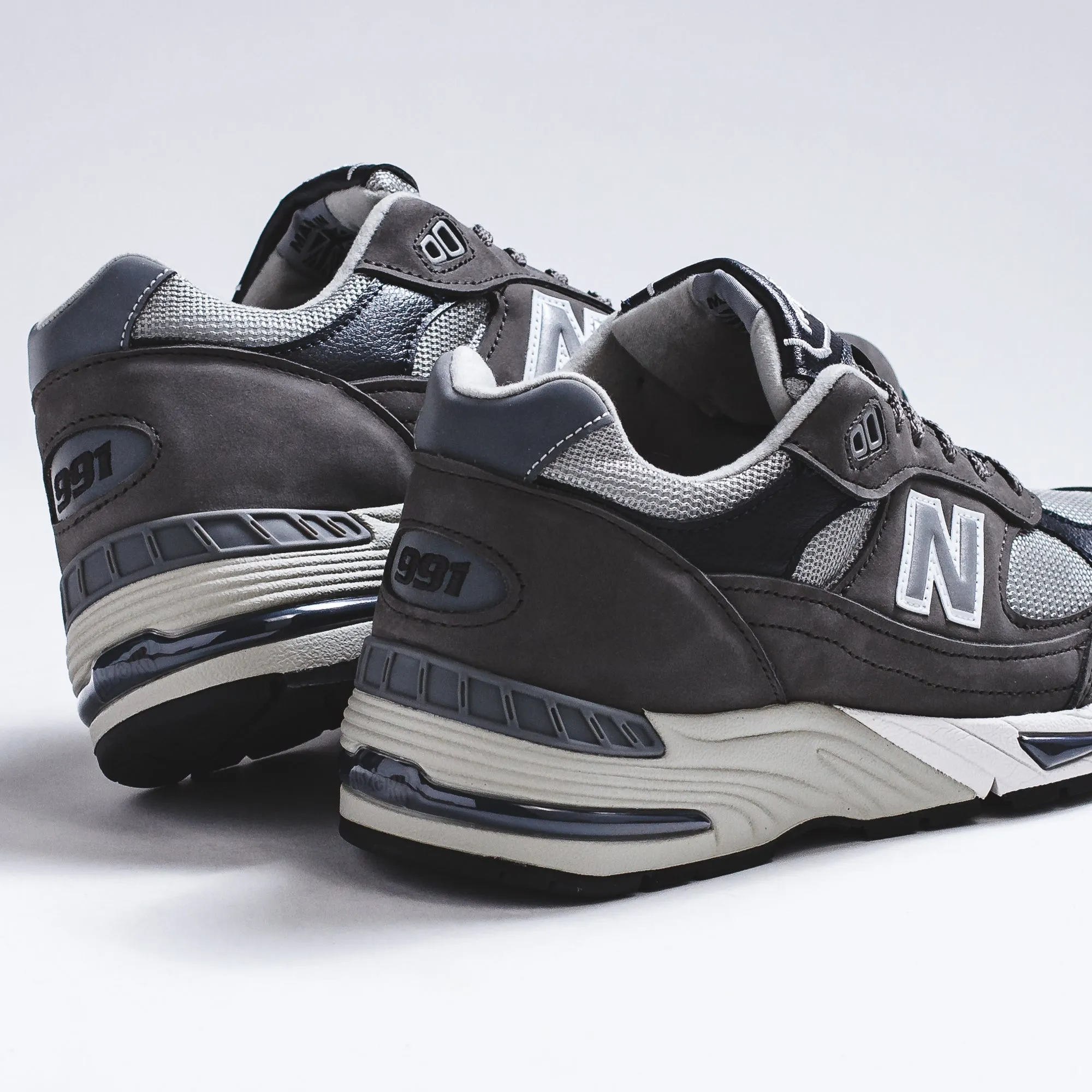 Slip   On Design Comfort Flex New Balance Men 991 Castlerock Made In UK M991GNS