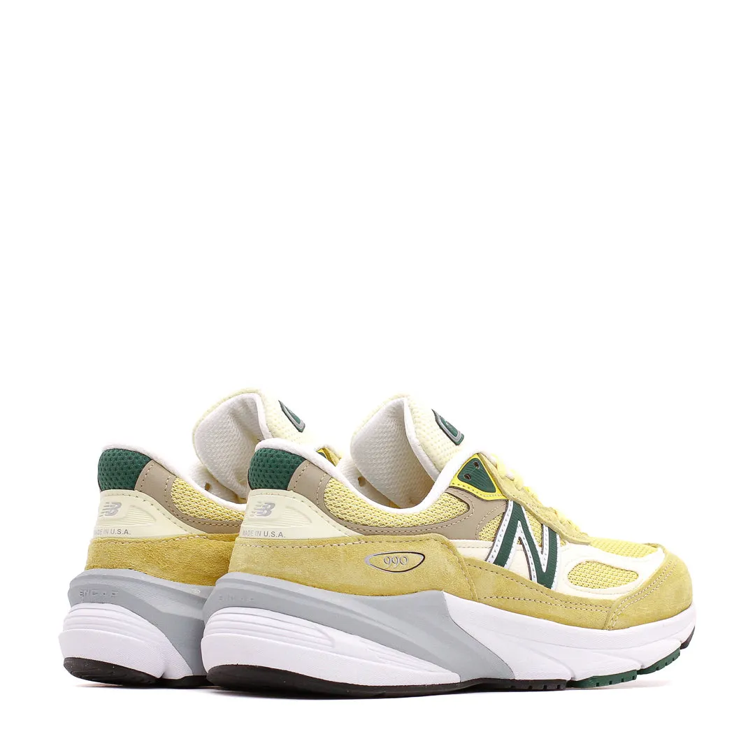 New Balance Unisex 990v6 Sulphur Made In USA U990TE6 rough shoes soft - touch - comfortability shoes