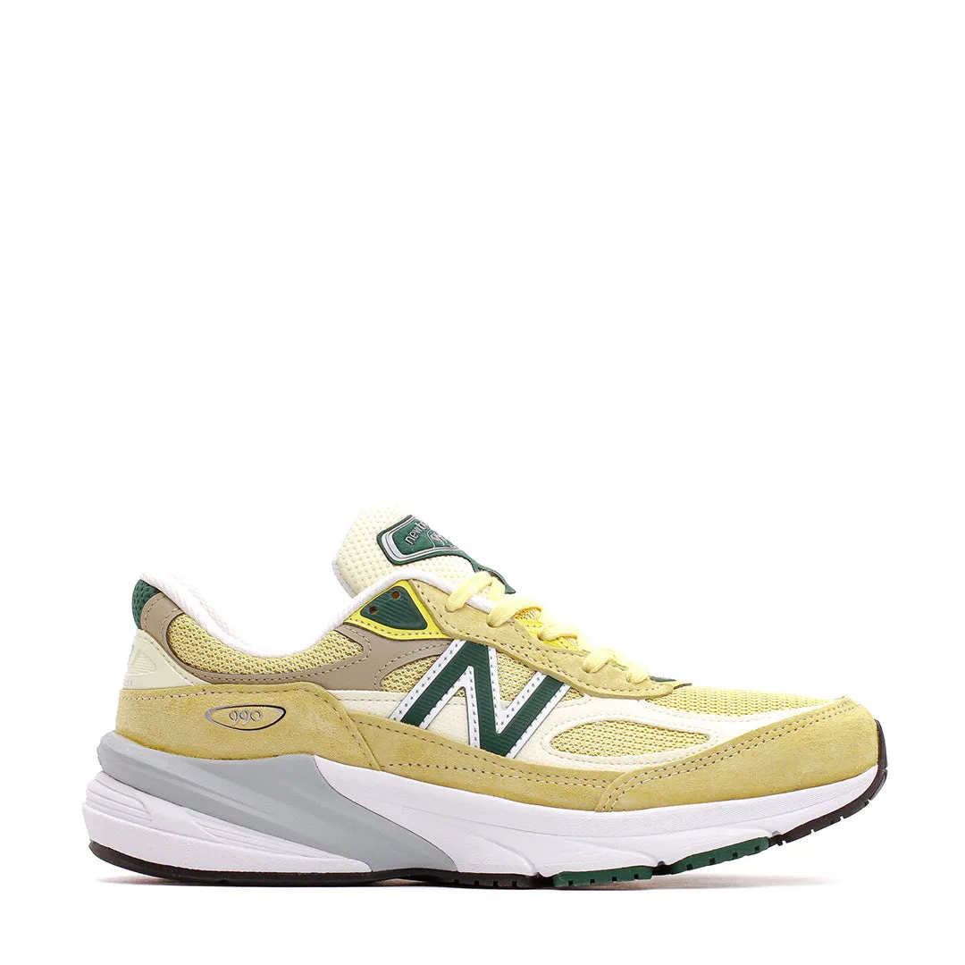 Recycled materials Every Step New Balance Unisex 990v6 Sulphur Made In USA U990TE6