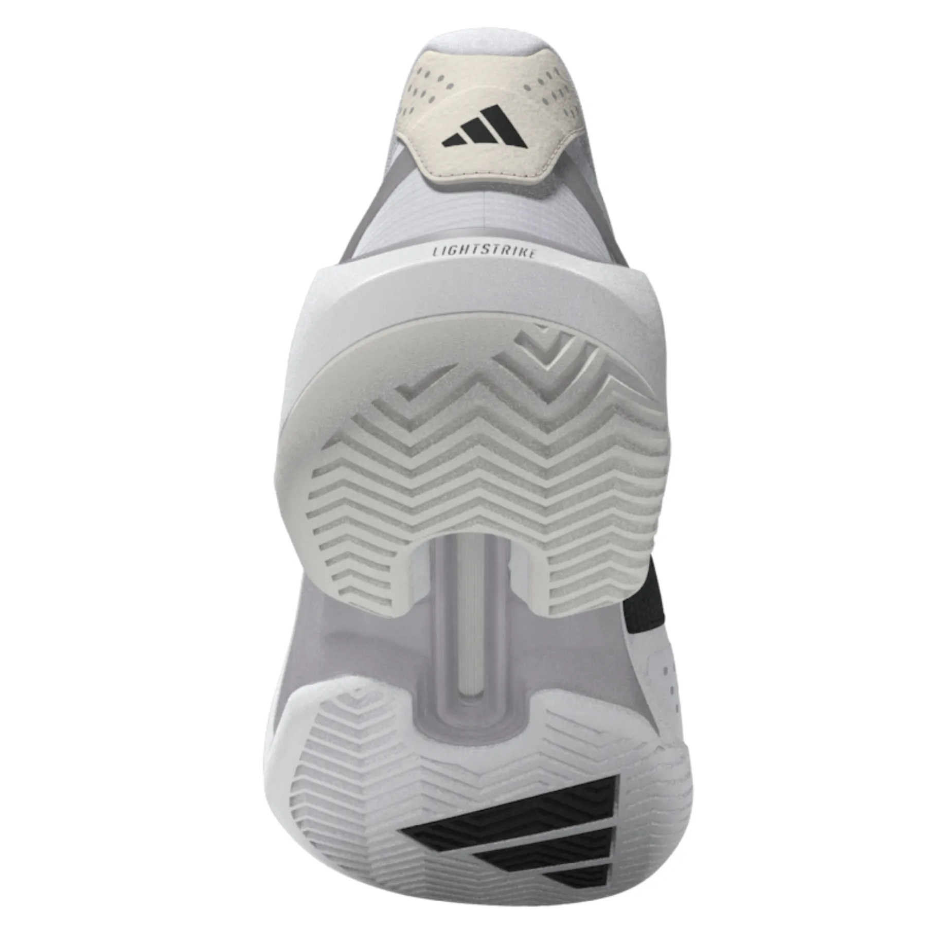 Adidas Adizero Ubersonic 5M Men Tennis Shoes - Cloud White / Core Black / Silver Metallic Quick Movement Functional Fit
