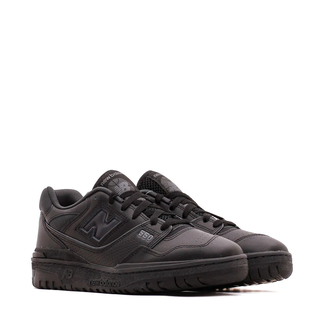 Vegan motion control shoes New Balance Men 550 Black BB550BBB