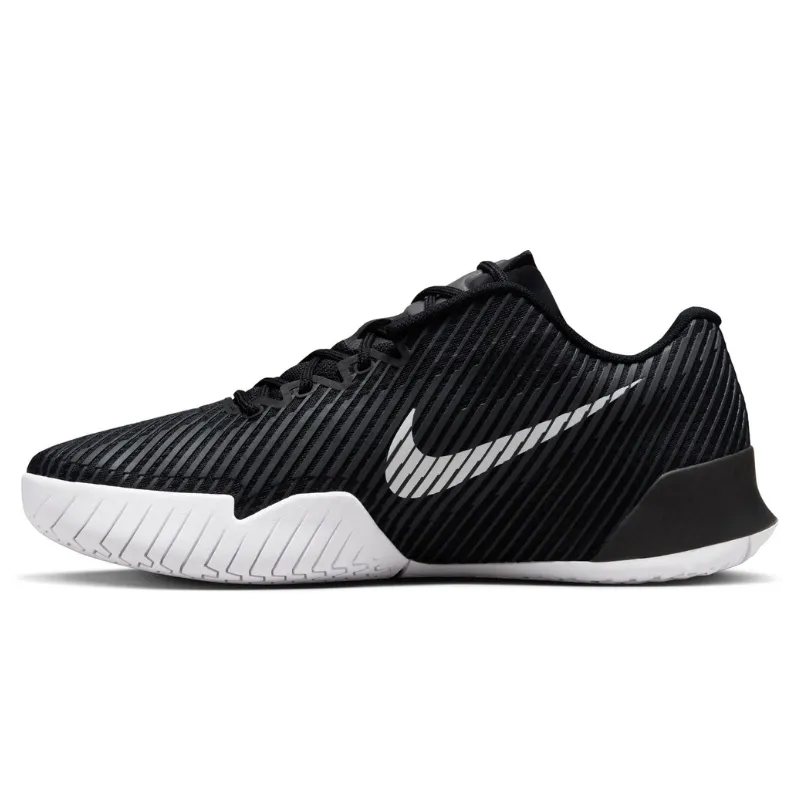 Nike Court Air Zoom Vapor 11 Men Hard Court Tennis Shoes - Black/White-Anchrite Flexible Design Moisture wicking