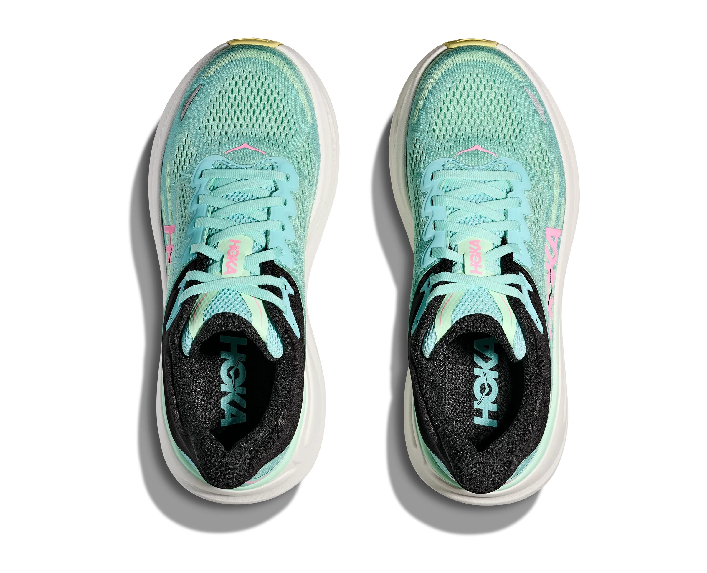 HOKA BONDI 9 WOMEN'S WIDE glass - fiber - reinforced shoes Indoor sports